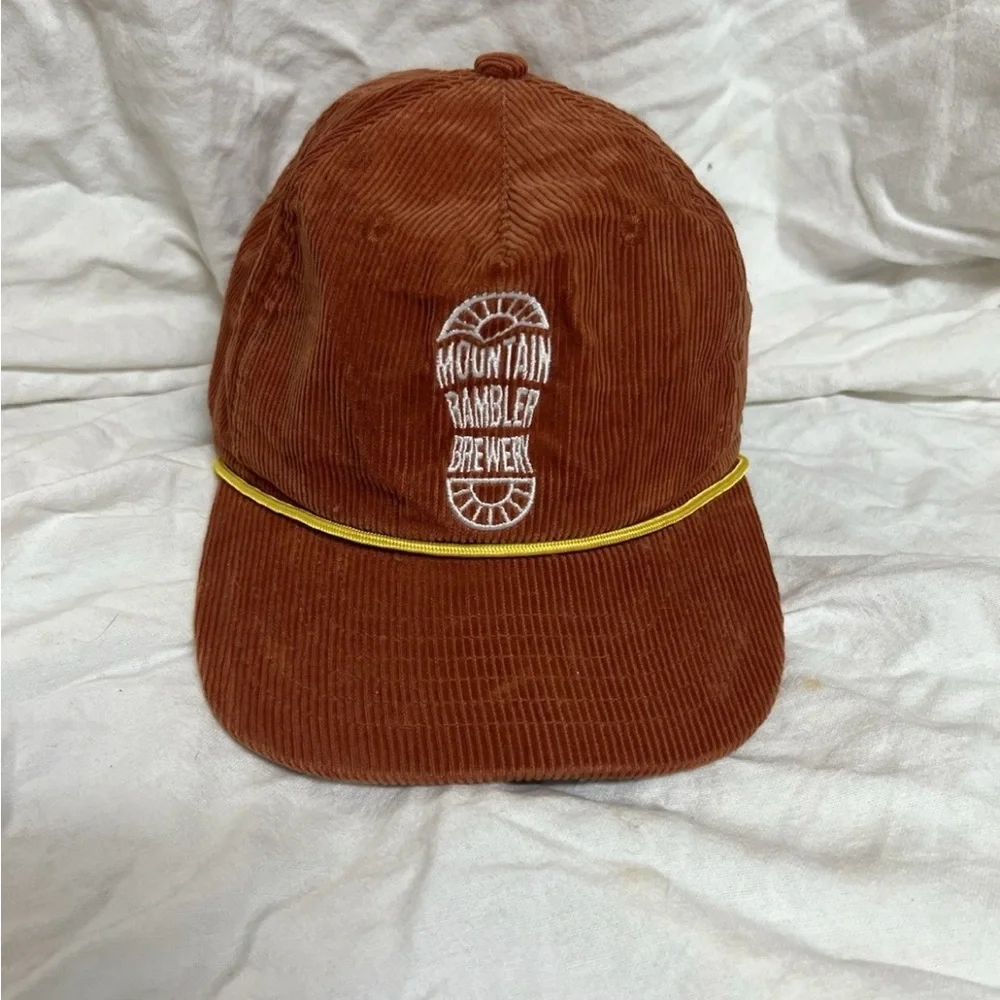 Orange Corduroy Mountain Rambler Brewery Hat Cap
Snapback - Picture 1 of 4